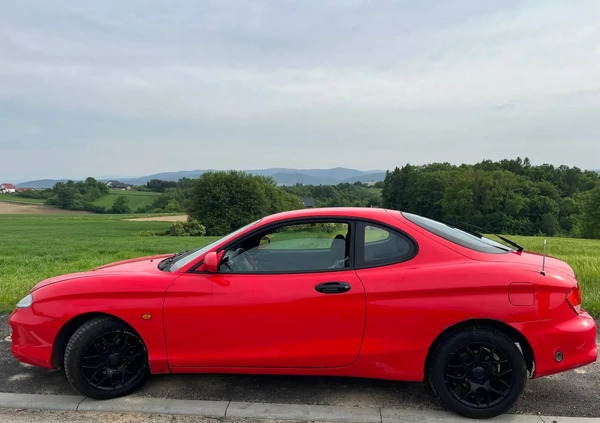 Hyundai Coupe cena 6800 przebieg: 194000, rok produkcji 2000 z Wadowice małe 67